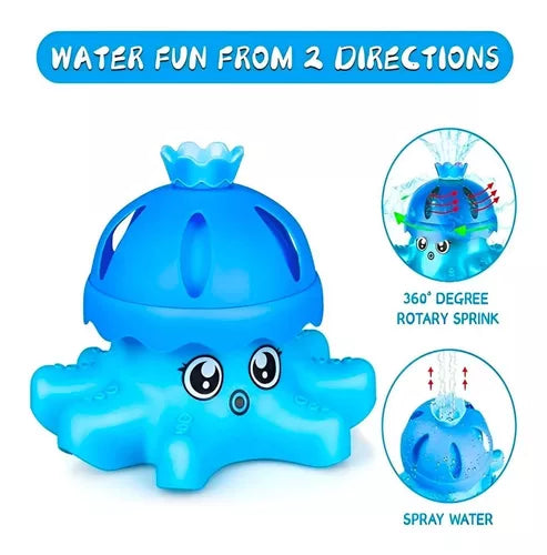Rociador Pulpo De Agua Al Aire Libre