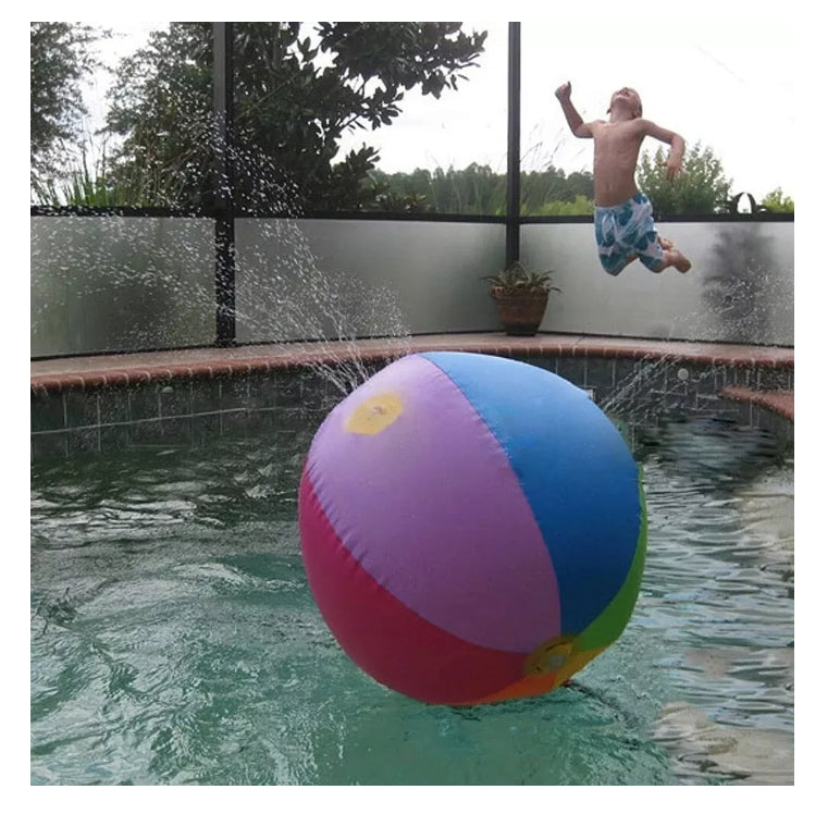 Pelota Inflable Lanza Chorros de Agua