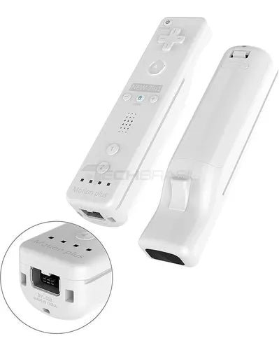 Mando Wii Remote Plus + Compatible con Nunchuk para Nintendo Wii/U