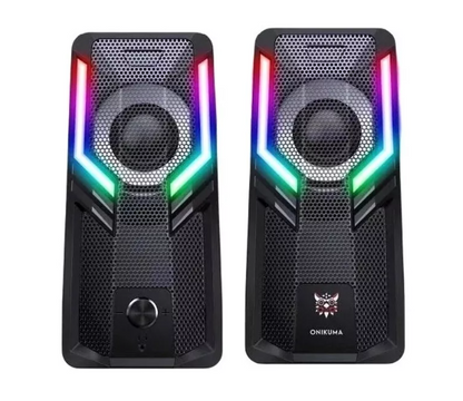 Parlantes Gamer Onikuma G6 Rgb Pc