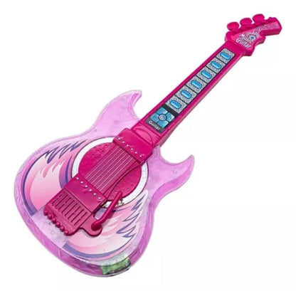 Guitarra Musical Infantil + Micrófono Ju