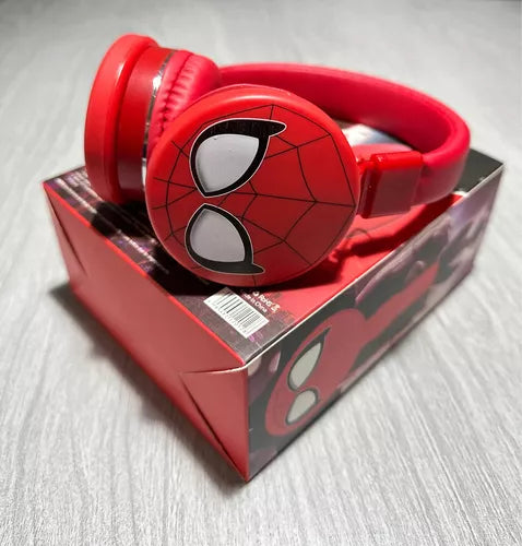 Audífonos Spiderman Bluetooth sonido HD