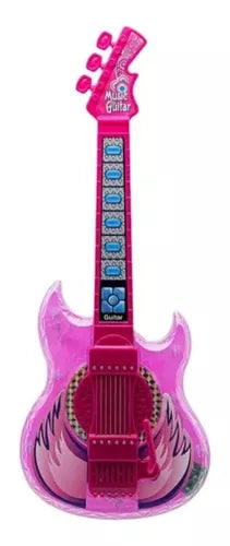 Guitarra Musical Infantil + Micrófono Ju