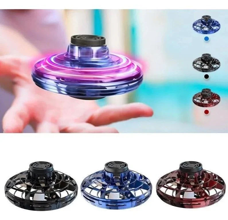 Spinner Volador Mini Dron Con Luces