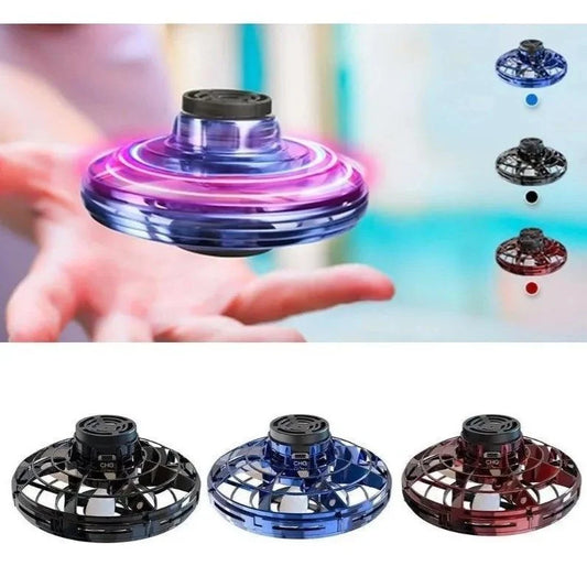 Spinner Volador Mini Dron Con Luces