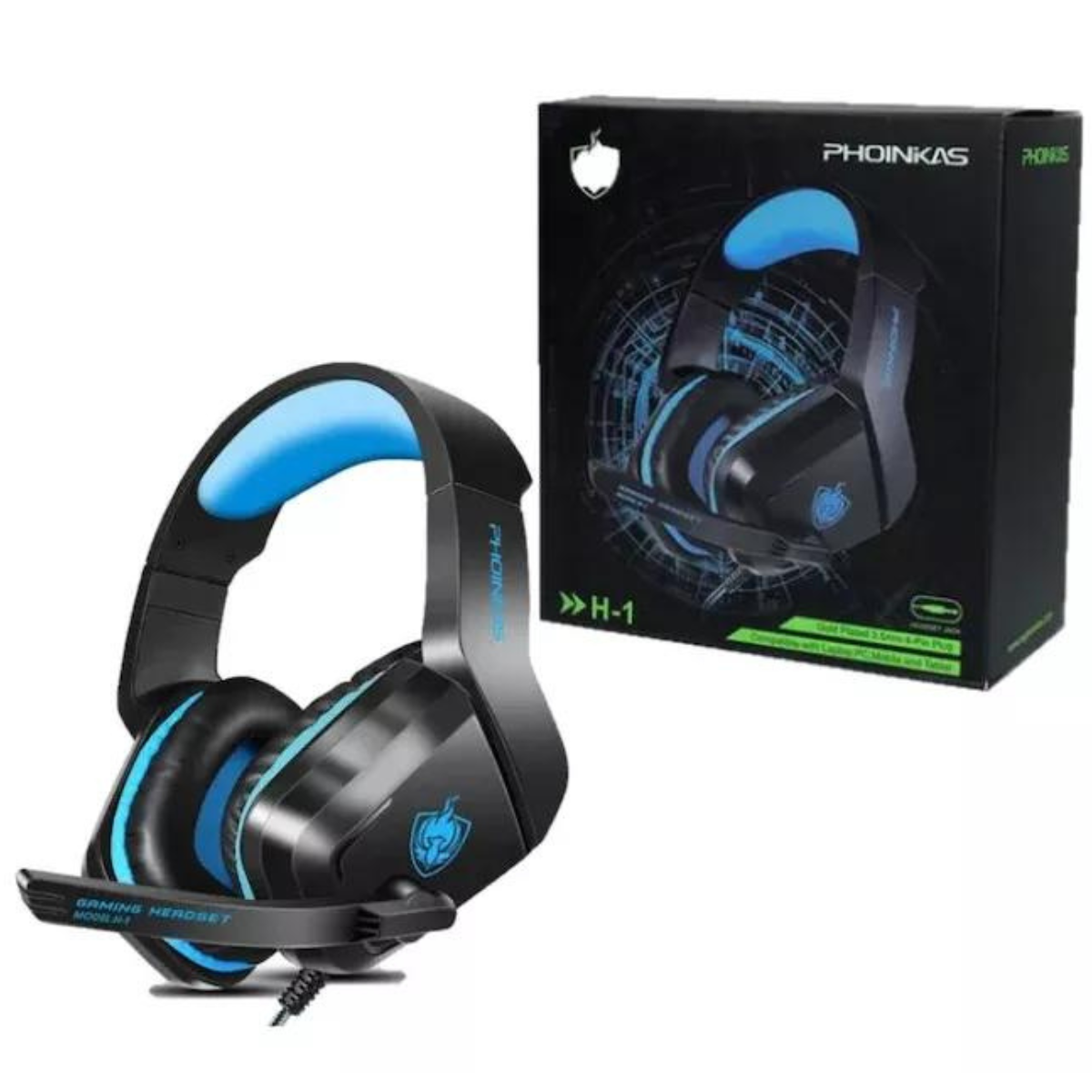 Auriculares Gamer Phoinkas H1